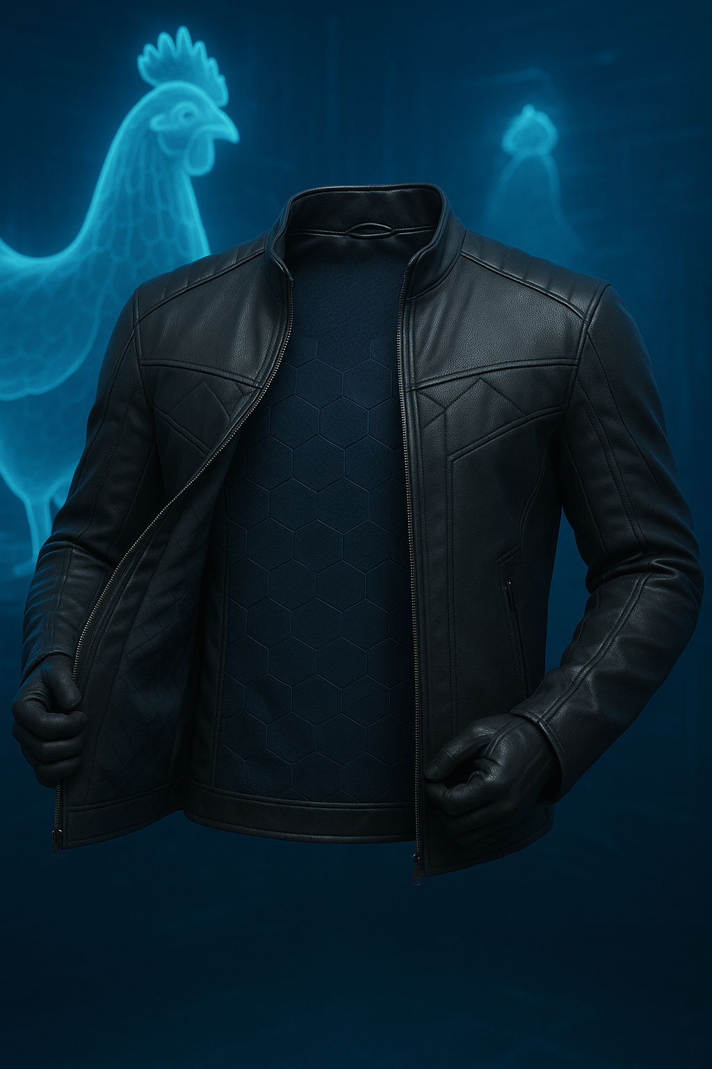 Custom Jon Bach Leather Jacket