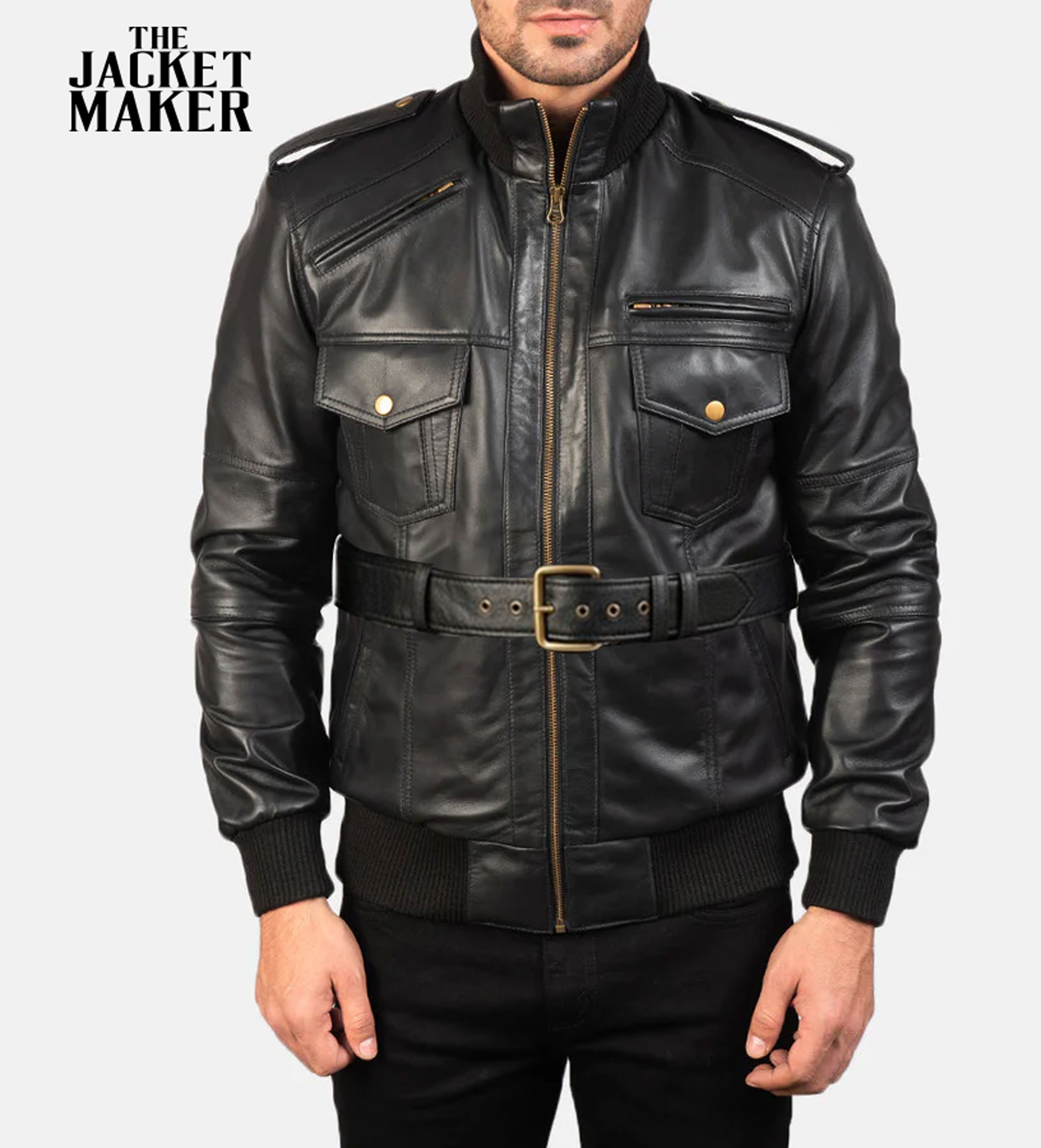 Custom Antonio Watkins Leather Jacket