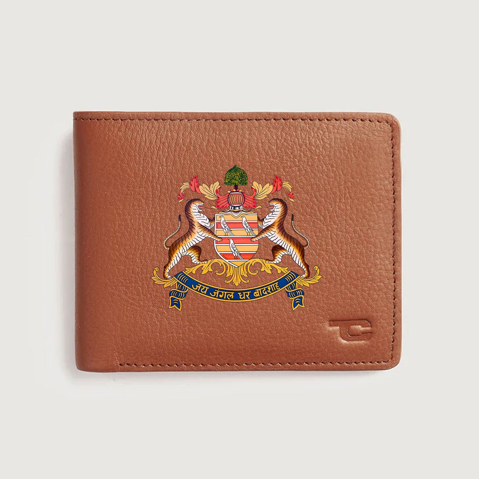 Custom Raj Rathore Leather Wallet