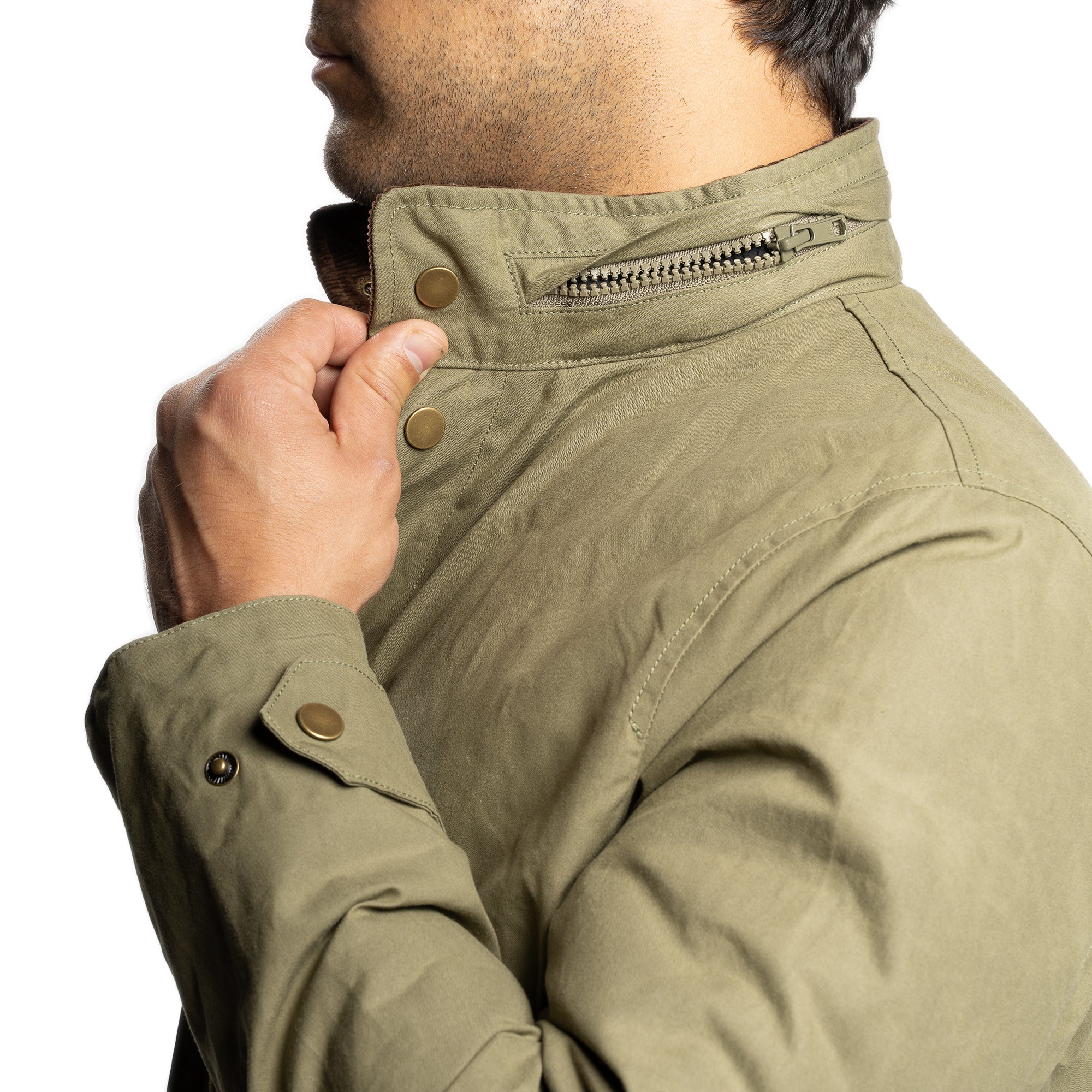 Custom Mark Wang Waxed Cotton Jacket