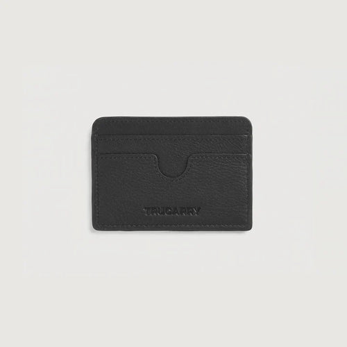 Karl Black Leather Card Holder