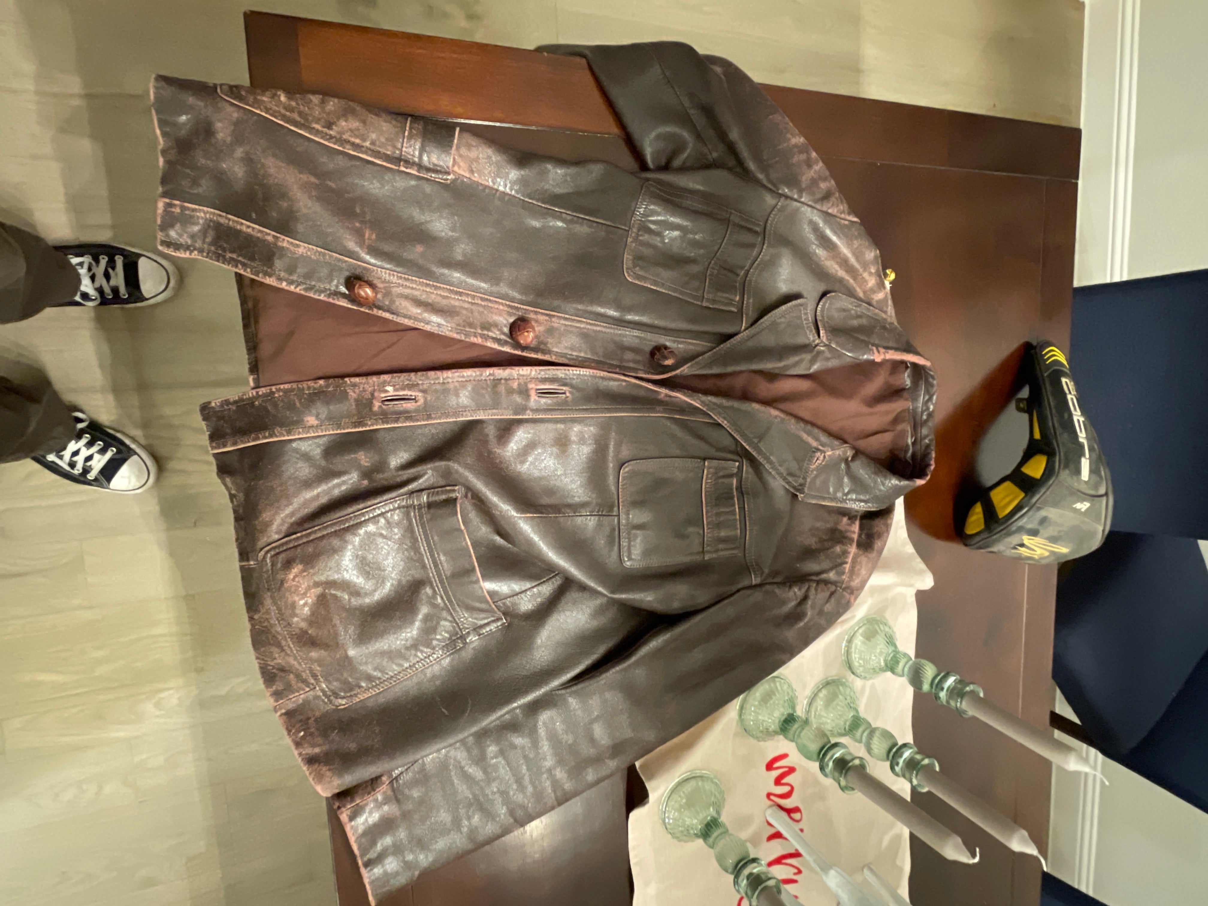 Custom Cole Mcclendon Leather Jacket