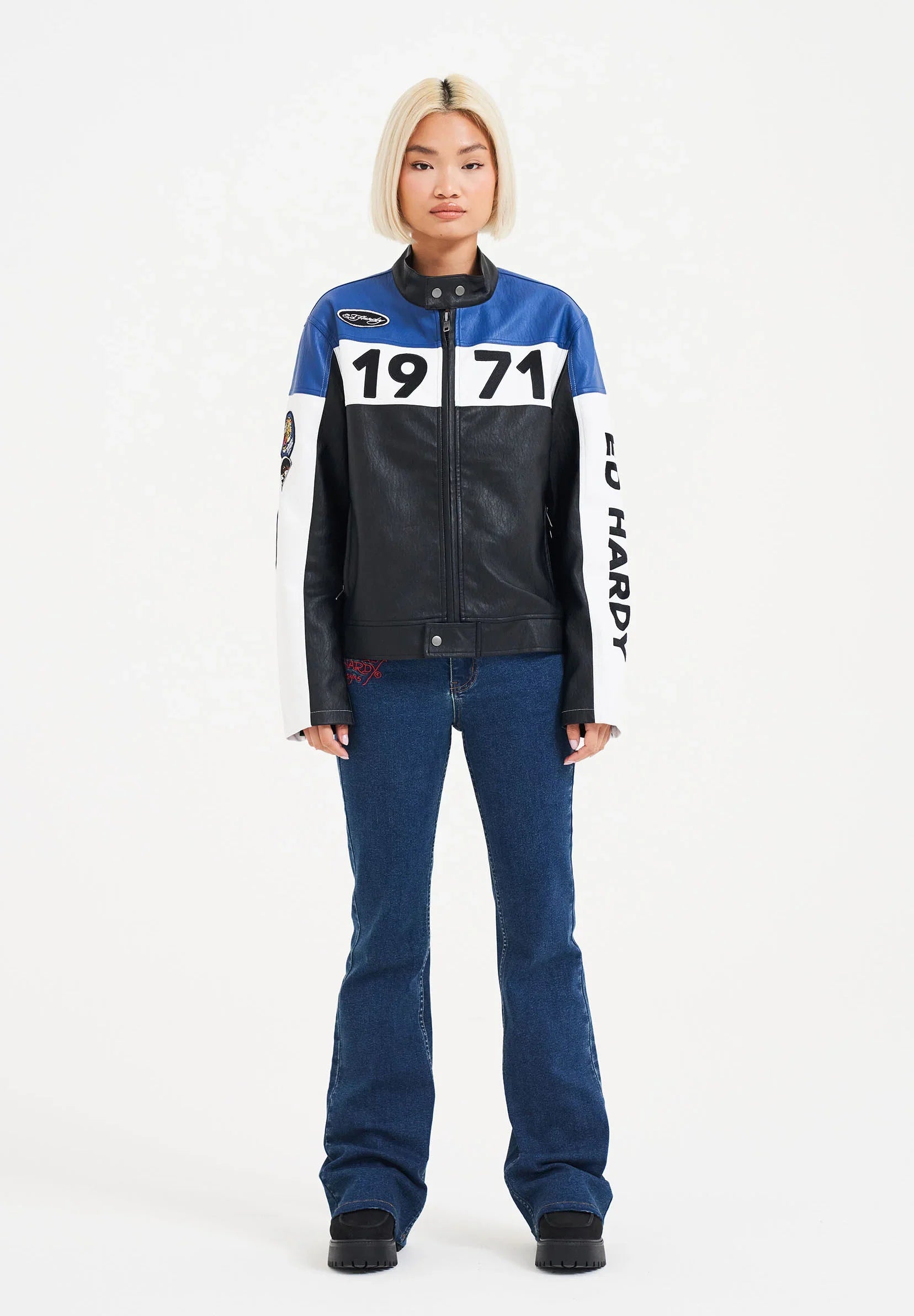 Custom Etop Akpabio Leather Jacket