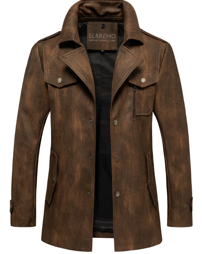 Custom Caleb Ronan Leather Jacket