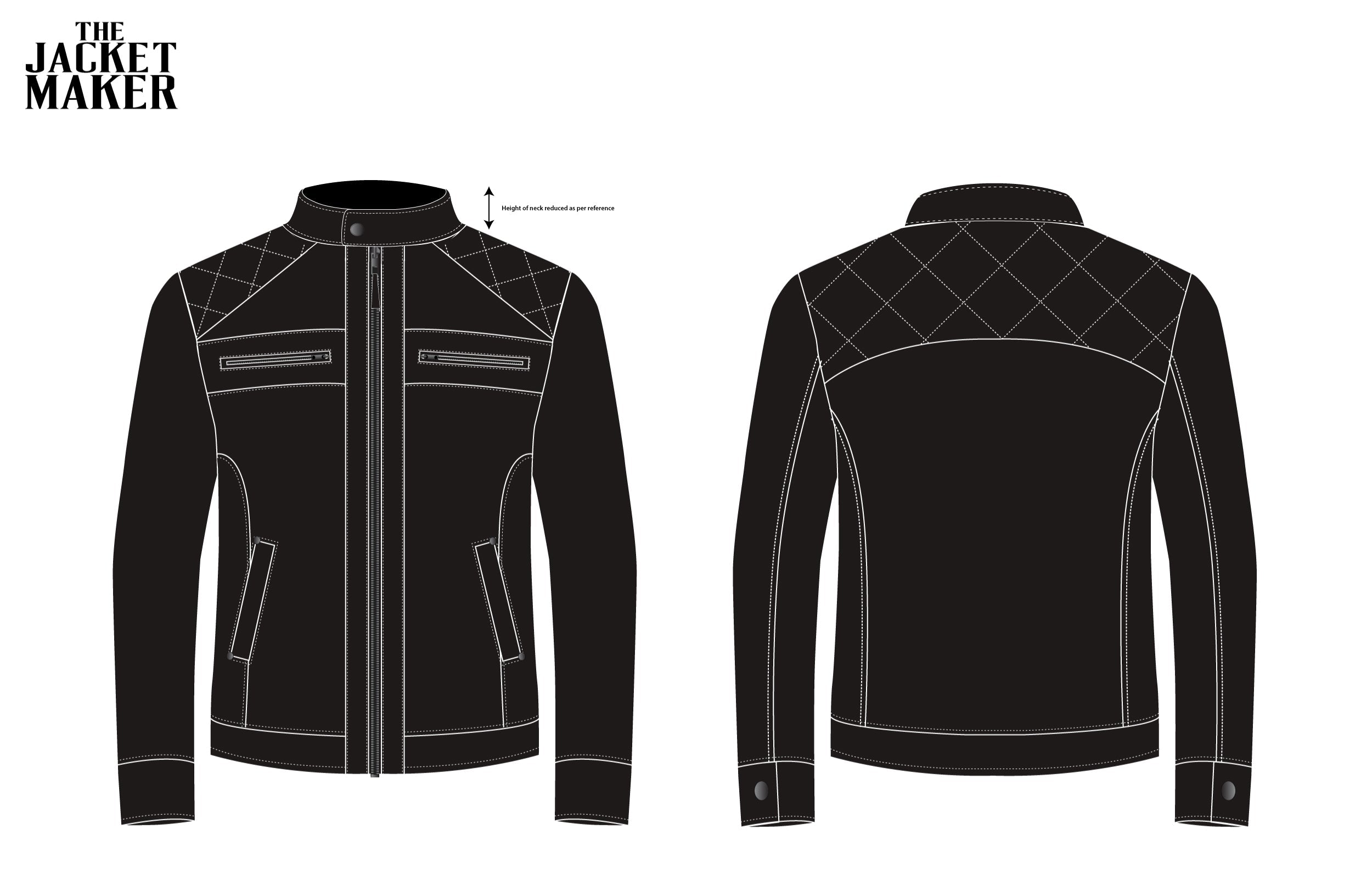 Custom Yasar Leather + Polyester Jacket