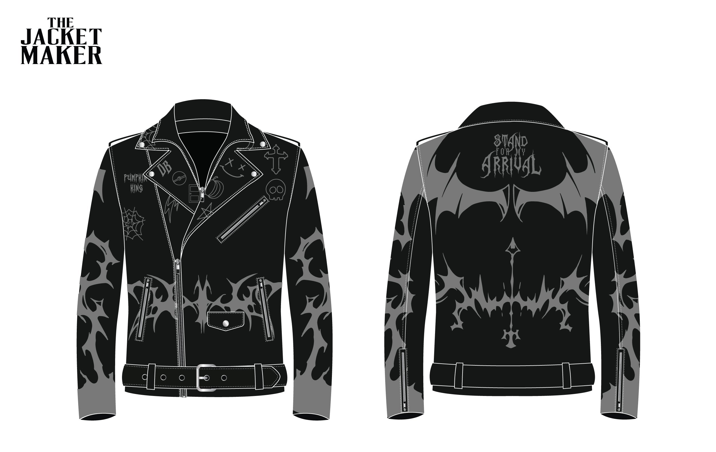 Custom Charlese Tisdale Leather Jackets x 2