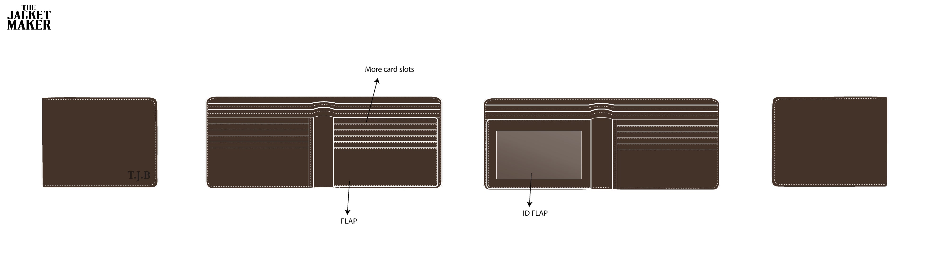 Custom Grace Kopeikin Bi-Fold Wallet