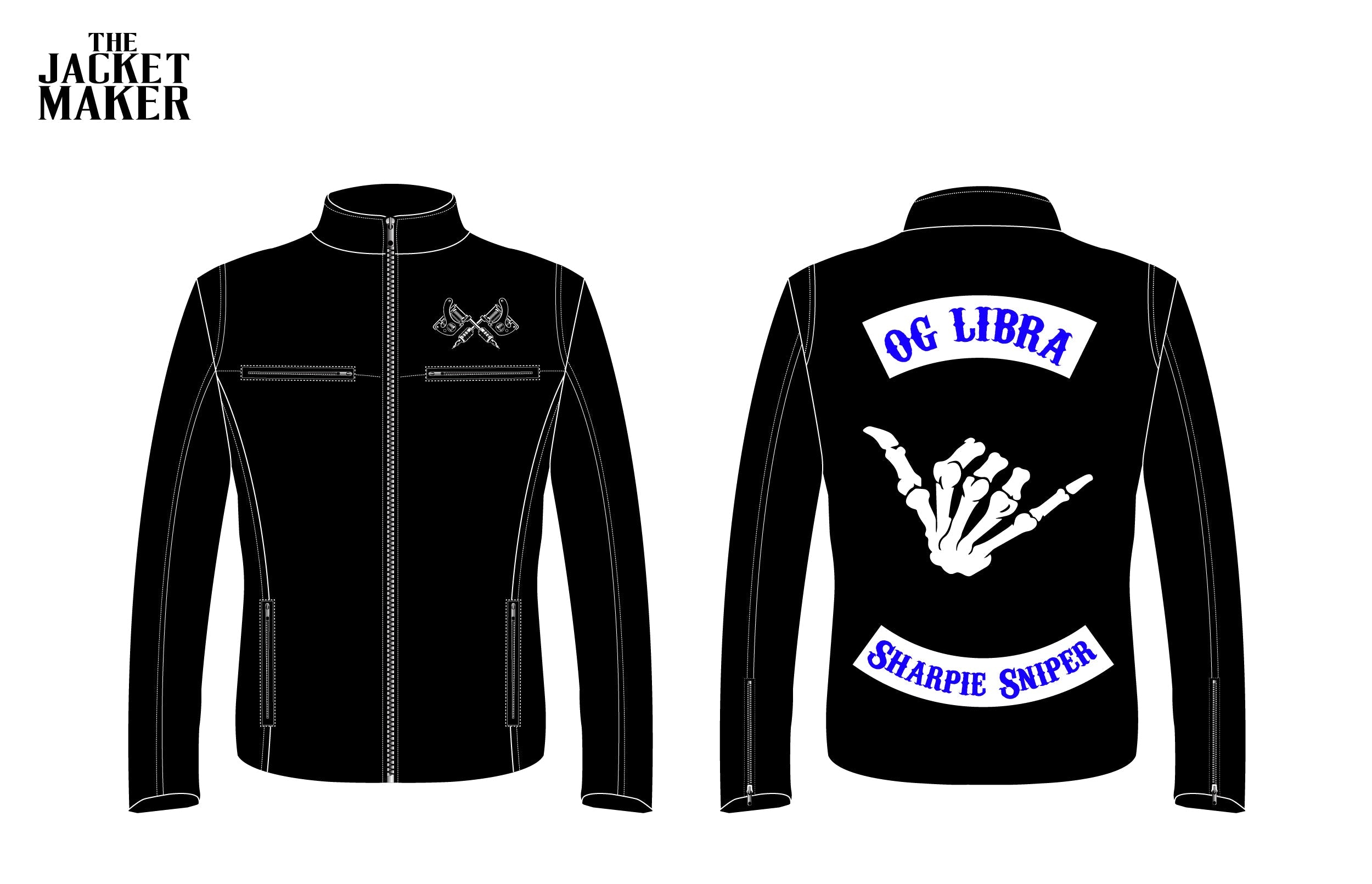 Custom Austin MacIntyre Leather Jacket 1/2 Installments