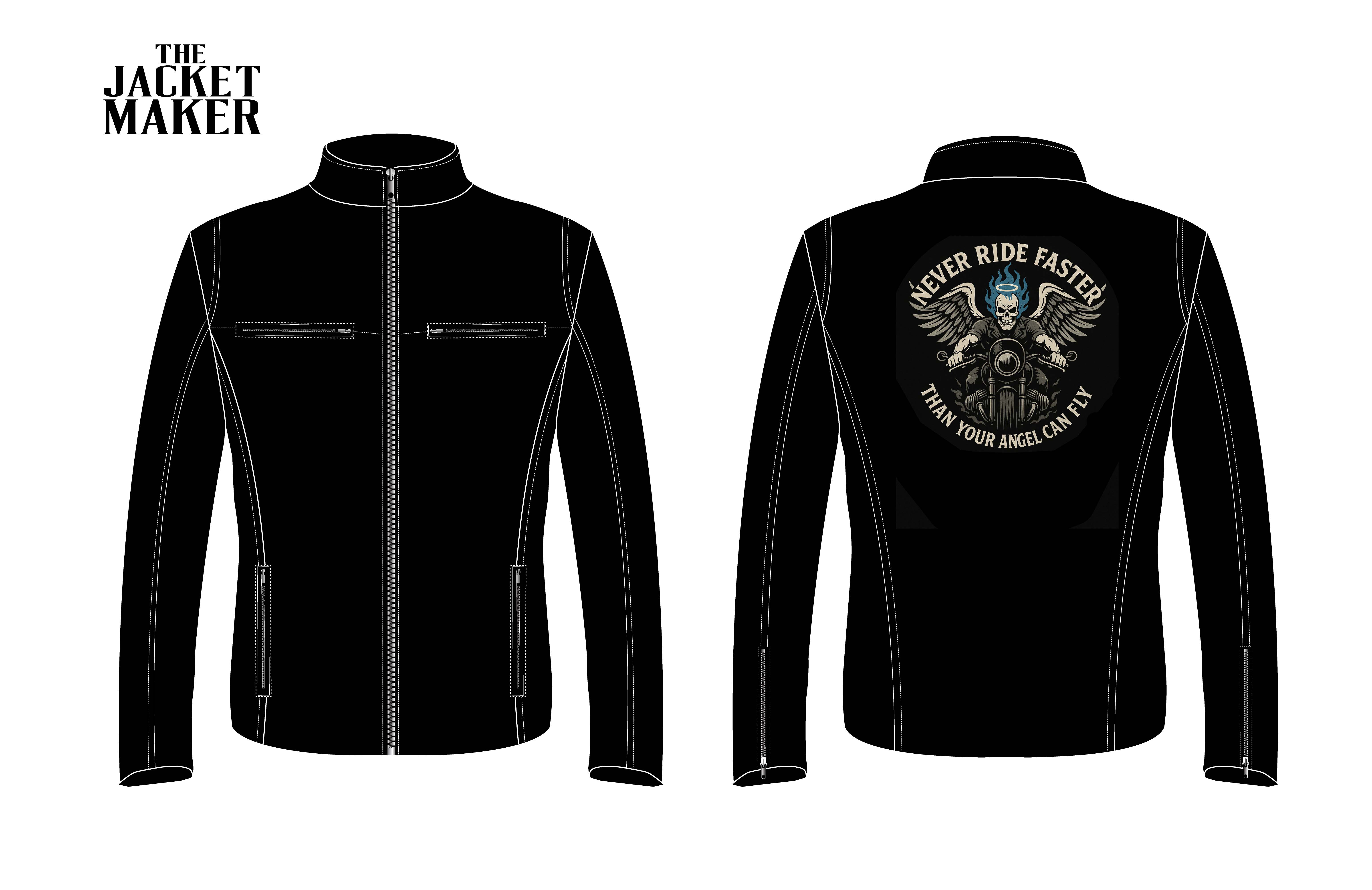 Custom  Elise Armengol Husband's Leather Jacket