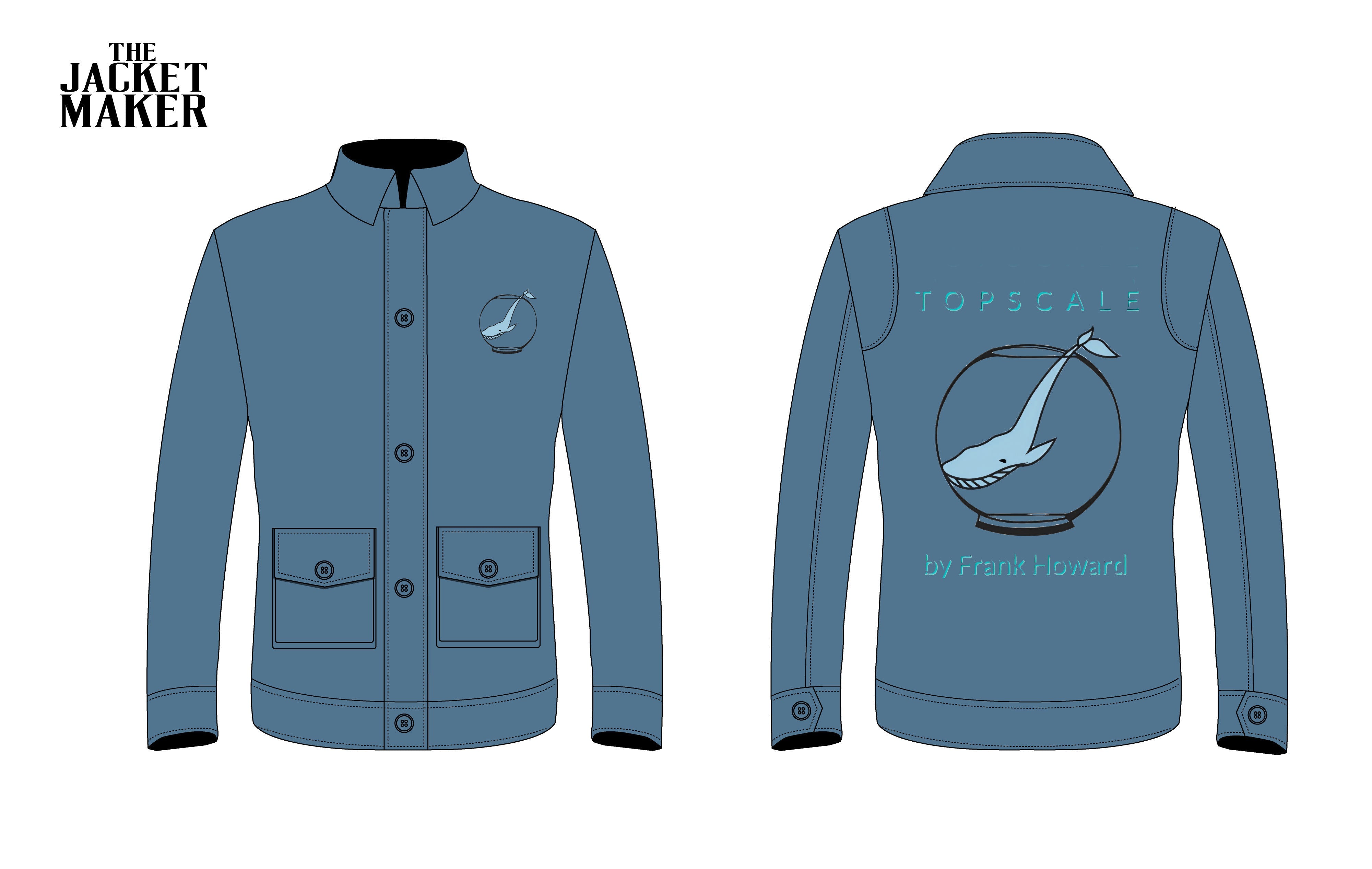 Custom Frank Howard Leather Jacket 1/2 Installments