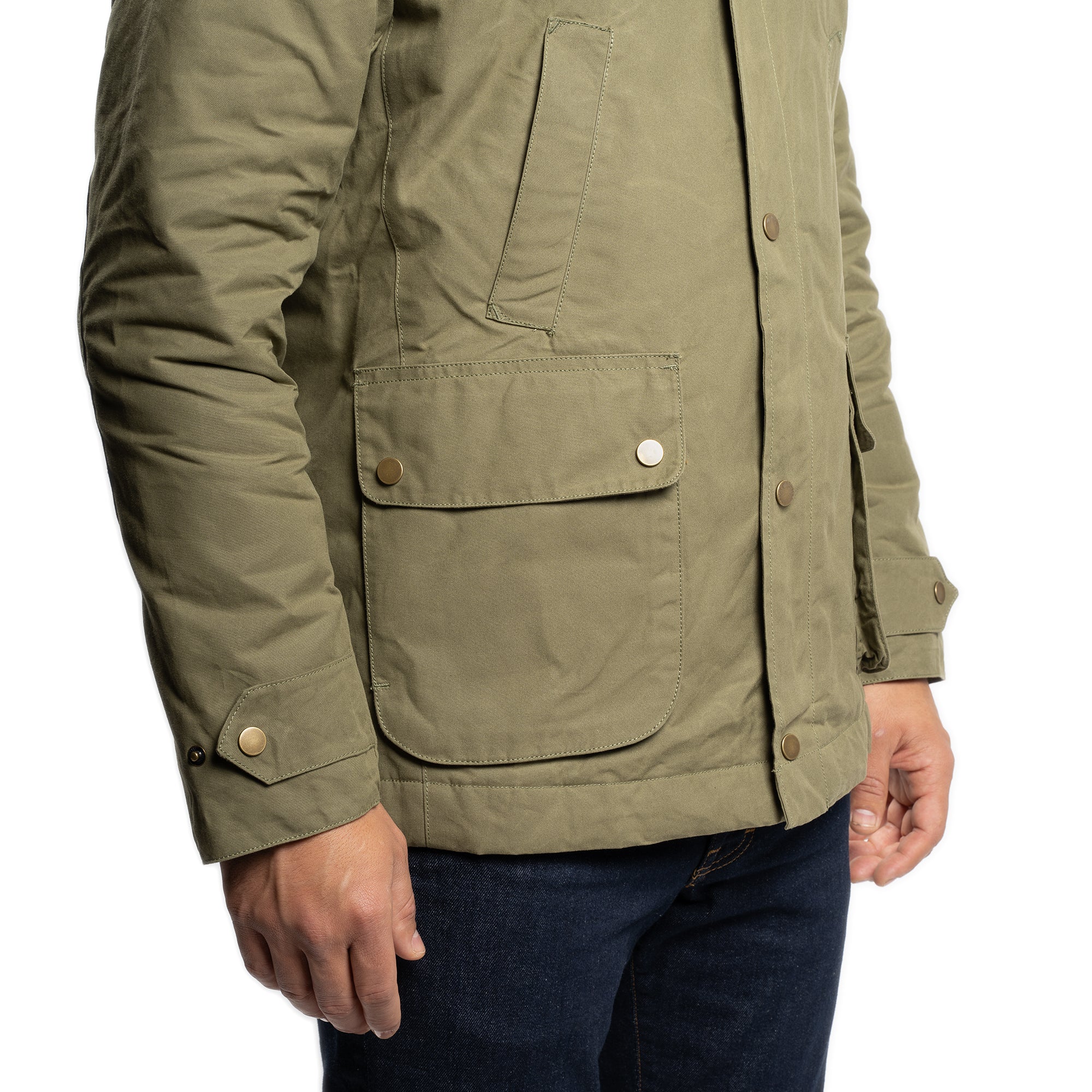 Custom Mark Wang Waxed Cotton Jacket