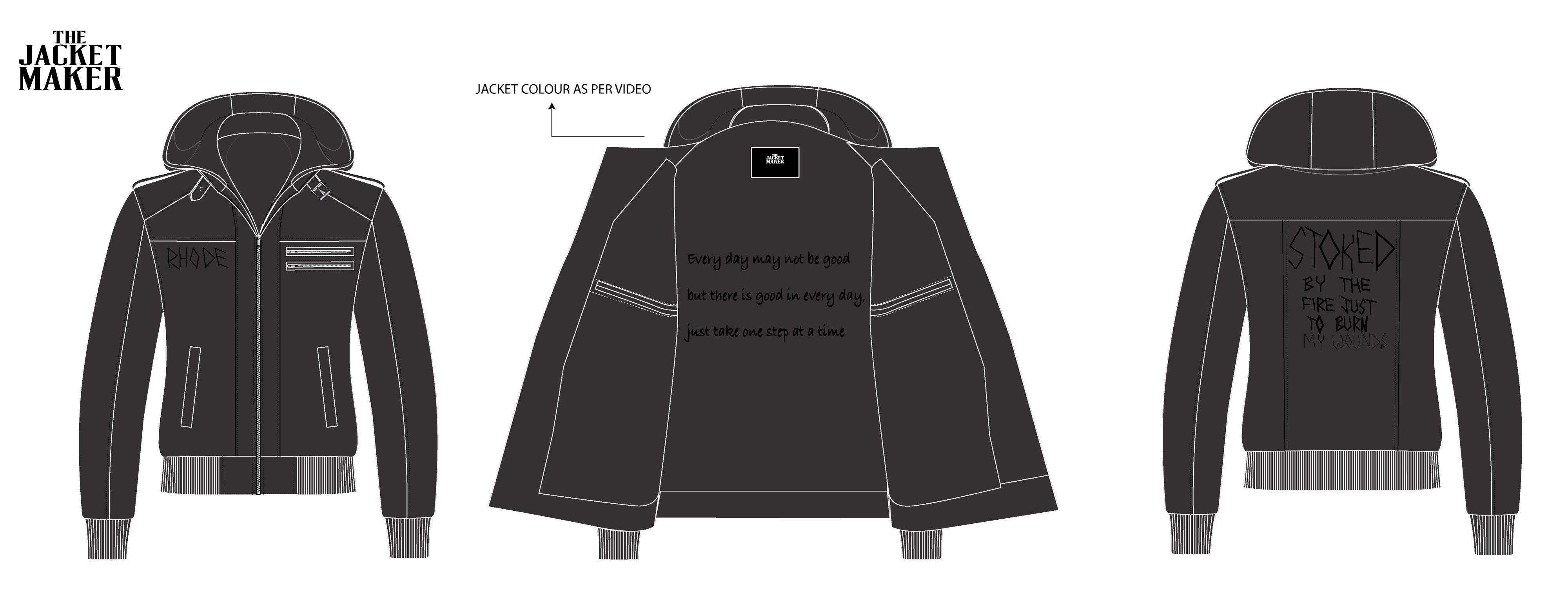 Custom Katie Mocarsky Leather Jacket