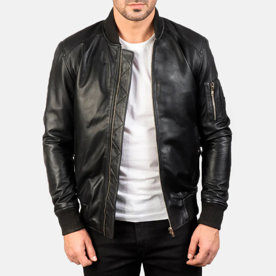 Custom Ross Feldsher Leather Jacket (Discounted)