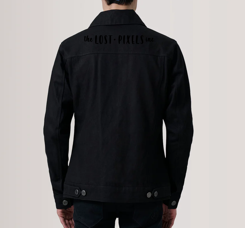Custom The Lost Pixels Denim Jackets + Patches x 17