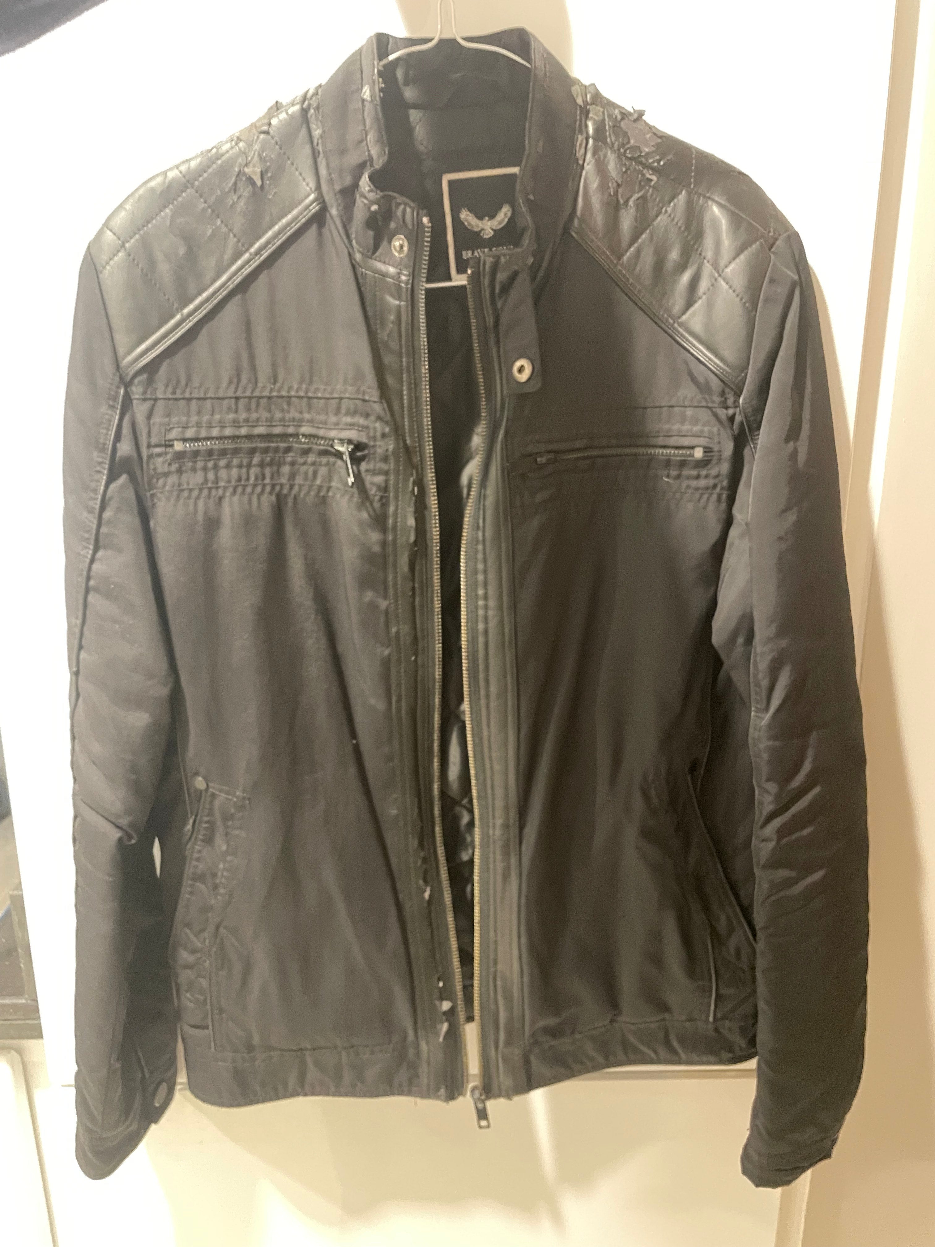 Custom Yasar Leather + Polyester Jacket
