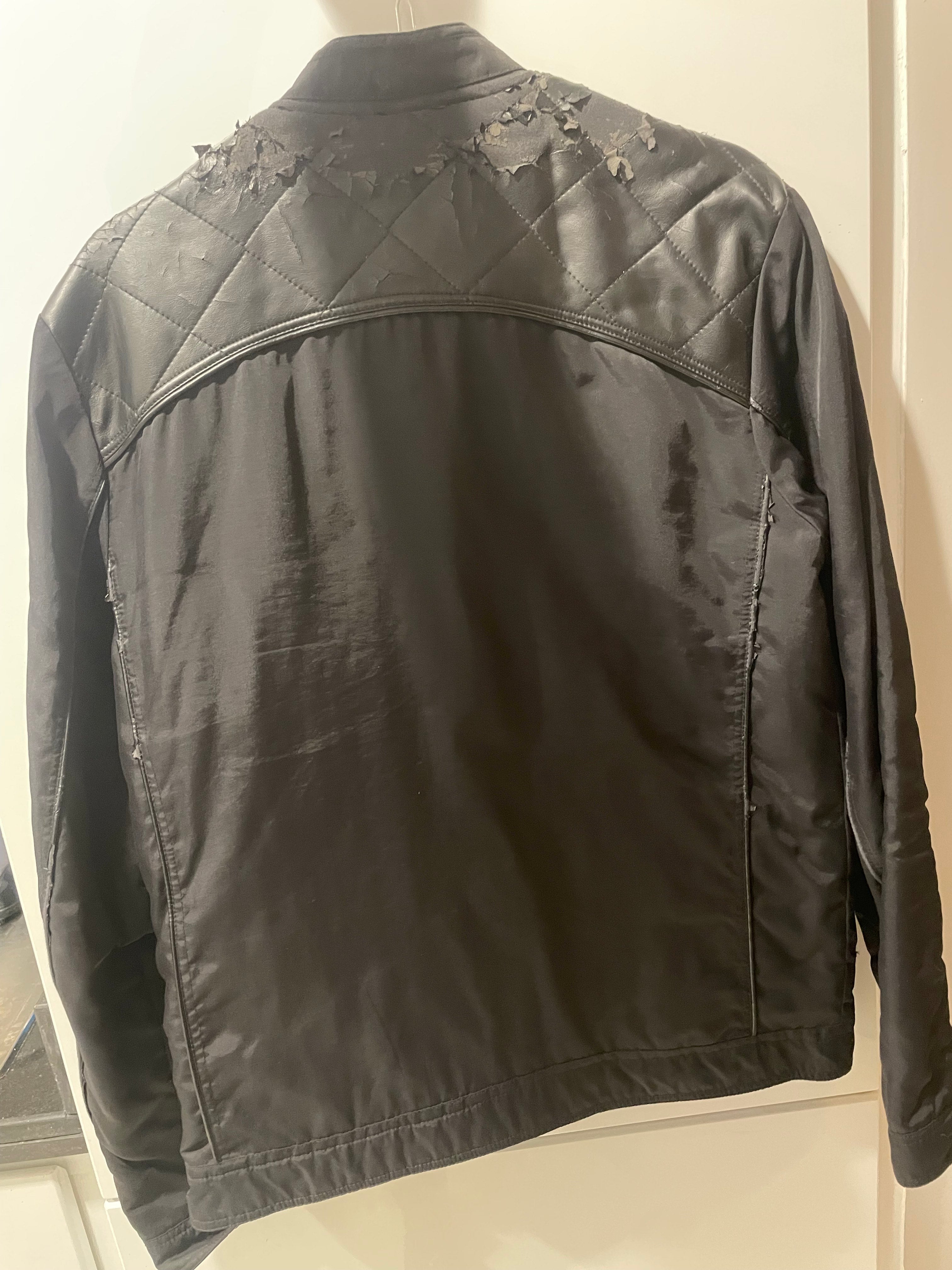 Custom Yasar Leather + Polyester Jacket