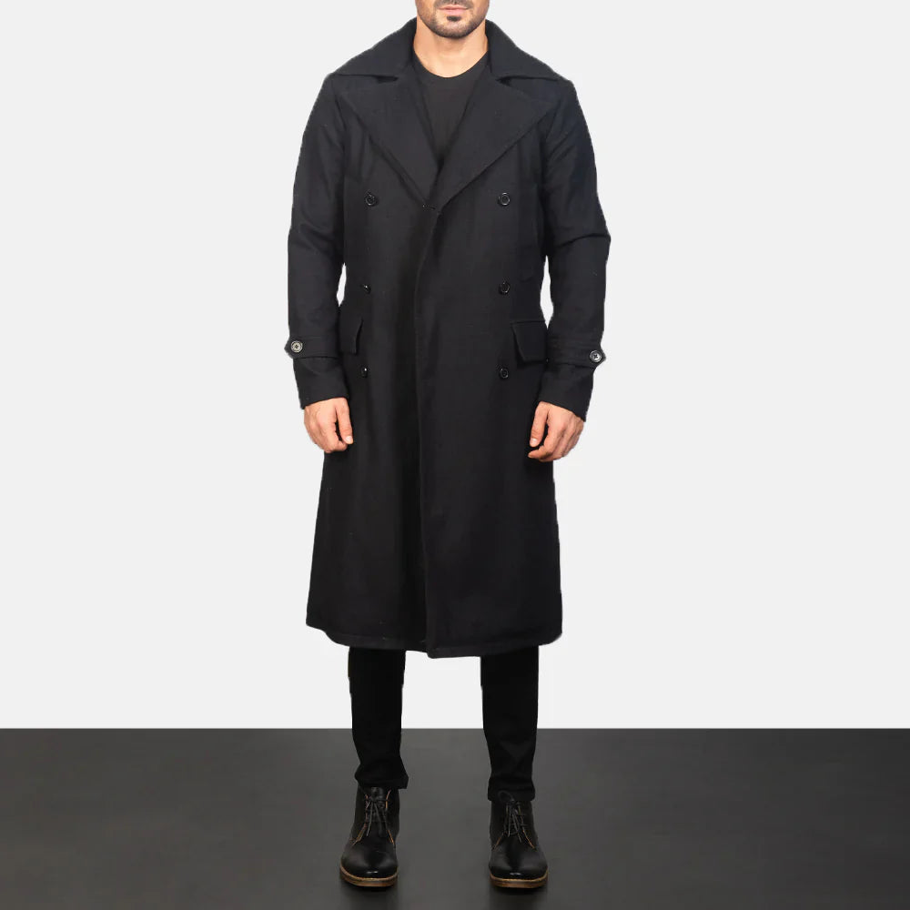 Custom Bryan Sammons Wool Fabric Coat
