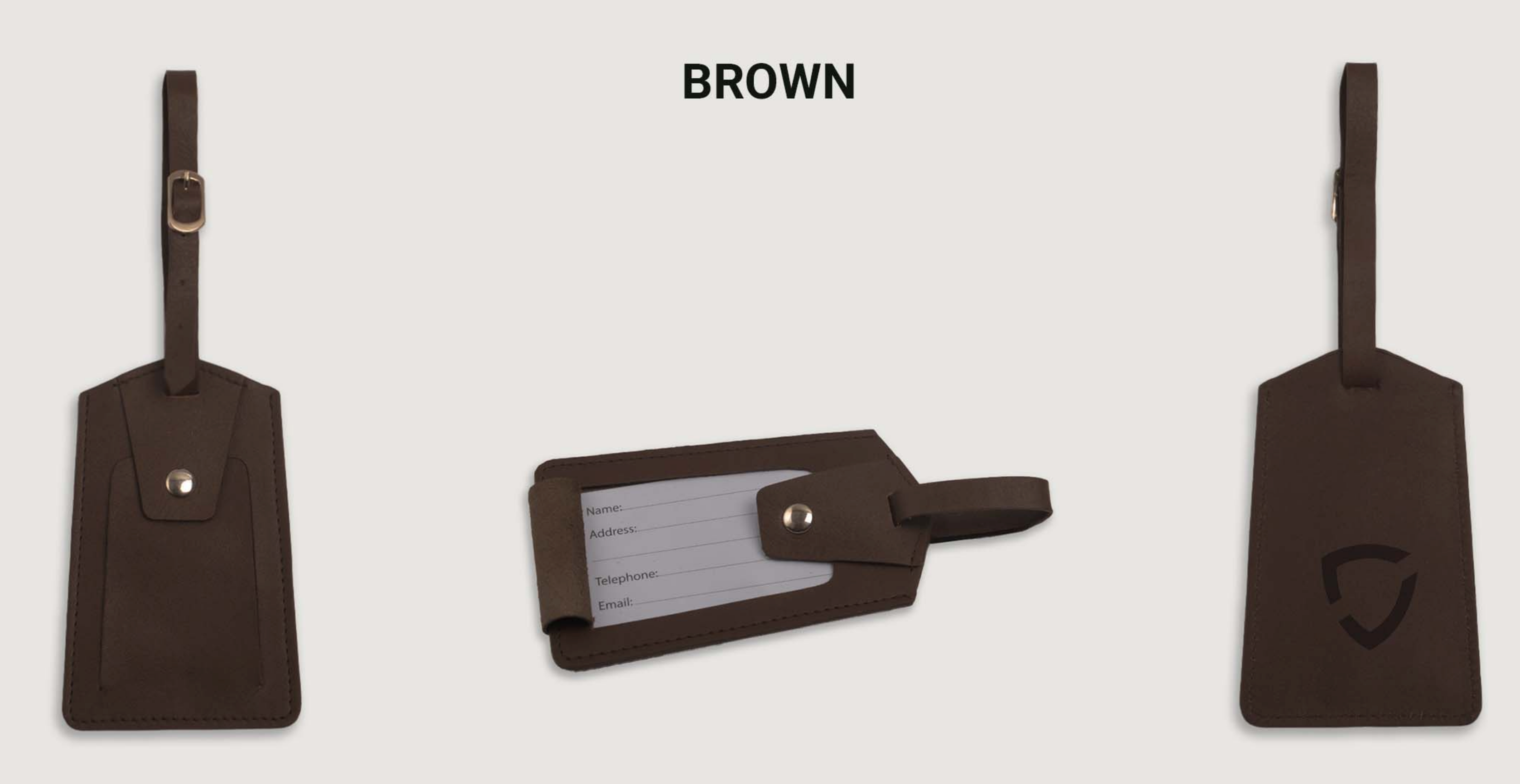 Custom Sendmarc Luggage Tags x 4