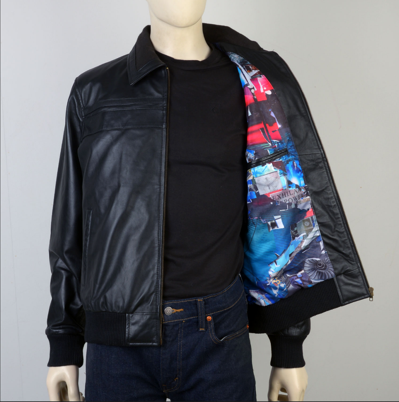 Custom Jo Kiel Embraer Leather Jacket
