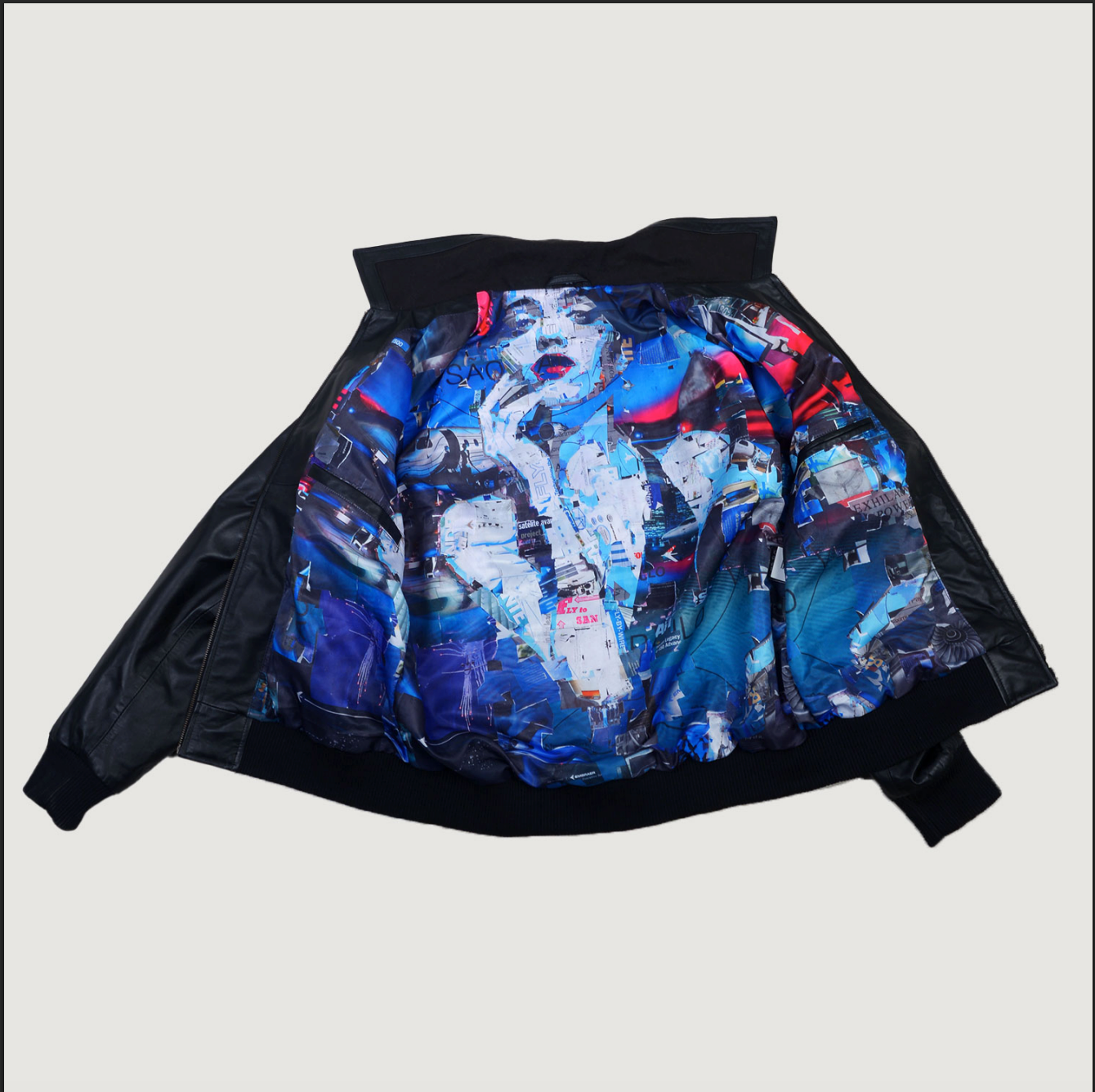 Custom Jo Kiel Embraer Leather Jacket