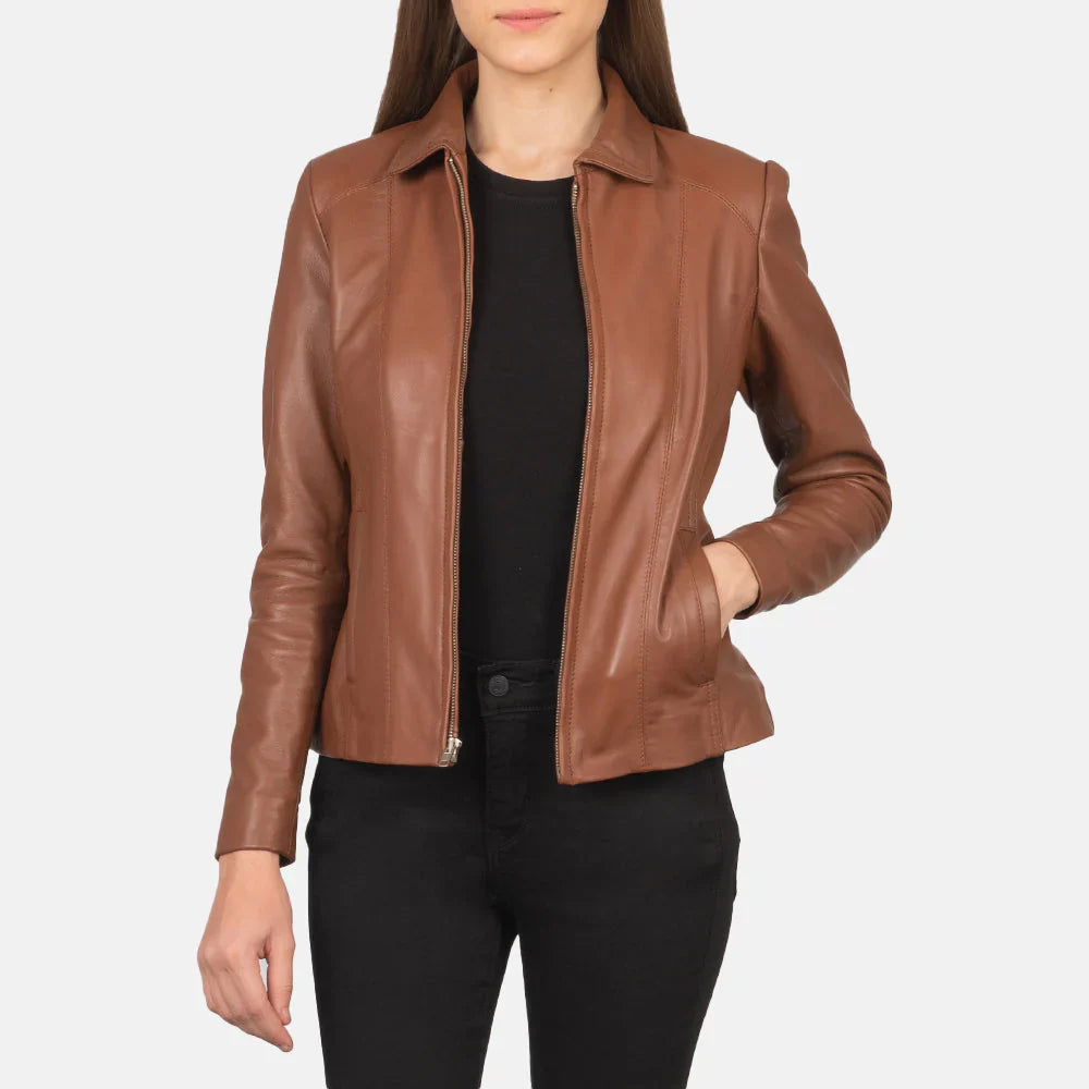 Custom Meg EFC Leather Jacket