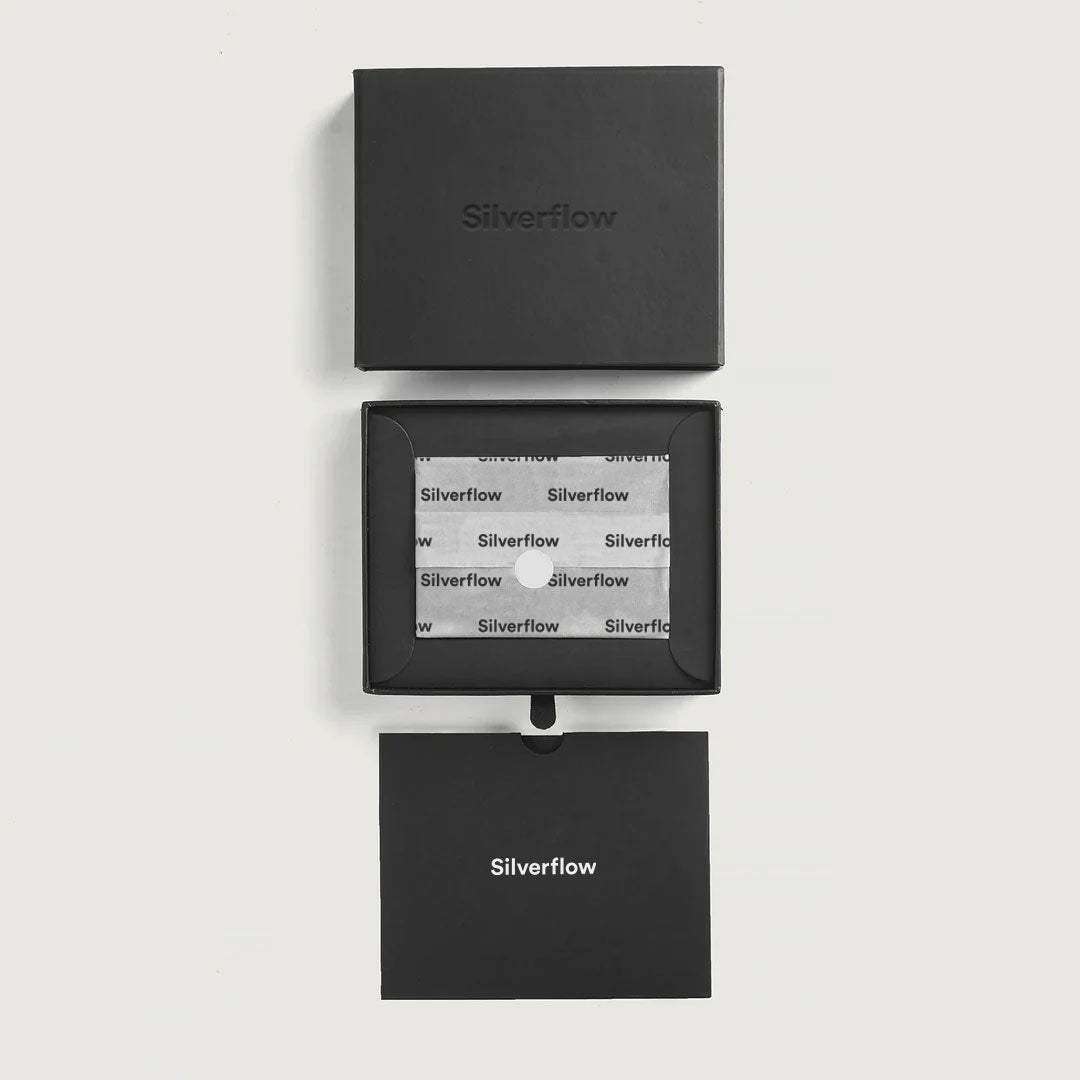 Custom Silverflow Karl Blue Cardholder x 50