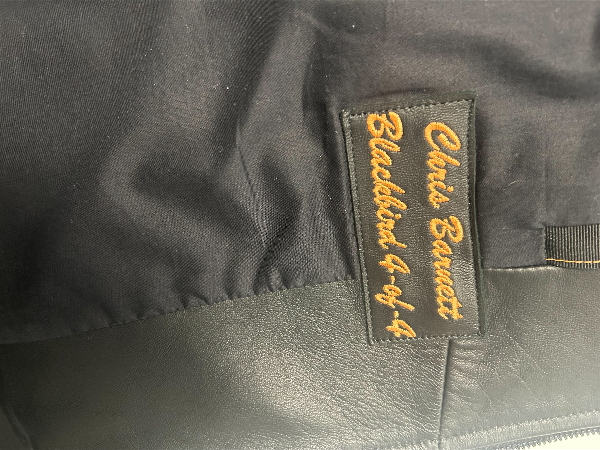 Custom Randy Nowell Leather Jacket